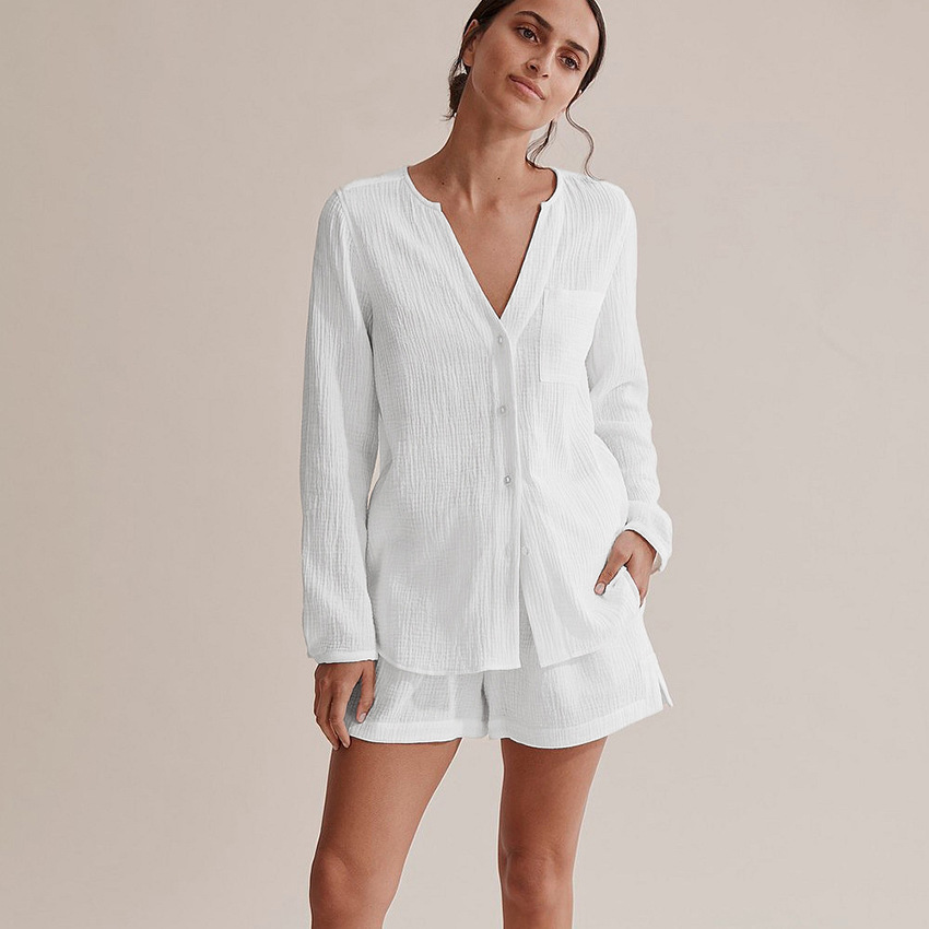 Cozy Cotton Two-Piece Lounge Set SP12